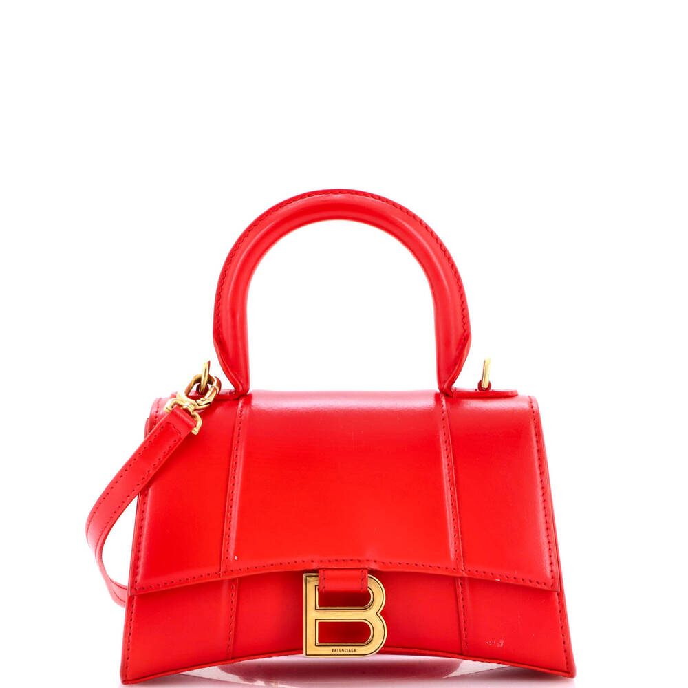 Balenciaga XS Hourglass Top Handle Bag